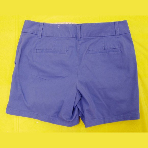 Ann Taylor LOFT Slate Blue Shorts Size 8 - Picture 2 of 4